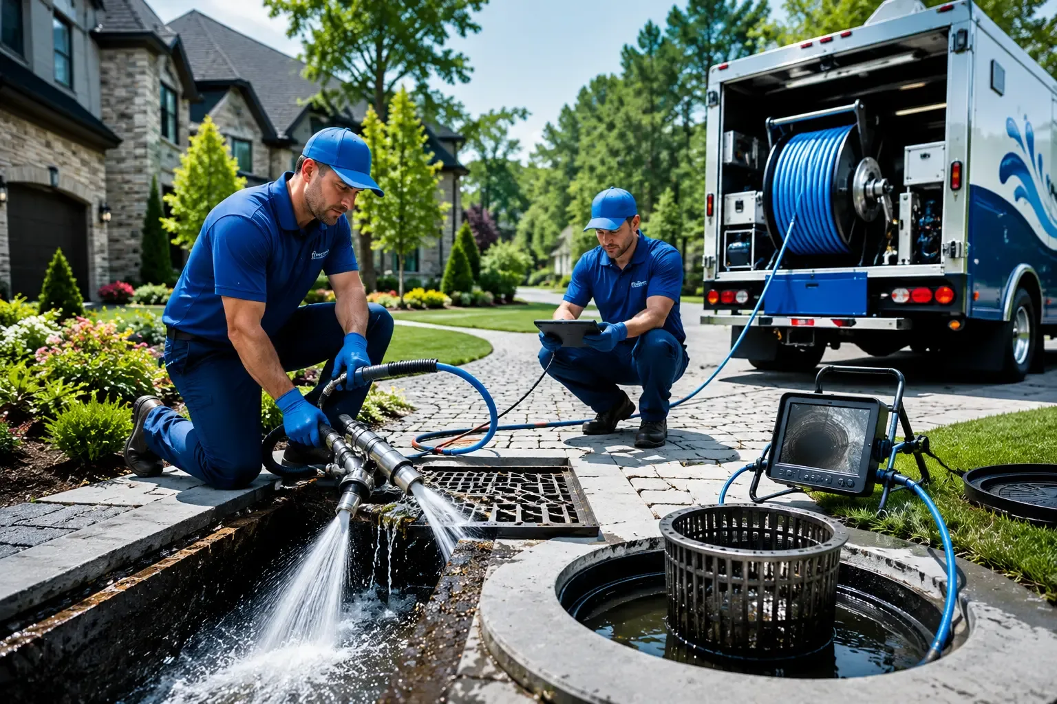 Local outdoor drain cleaning professionals in Woodbury, MN