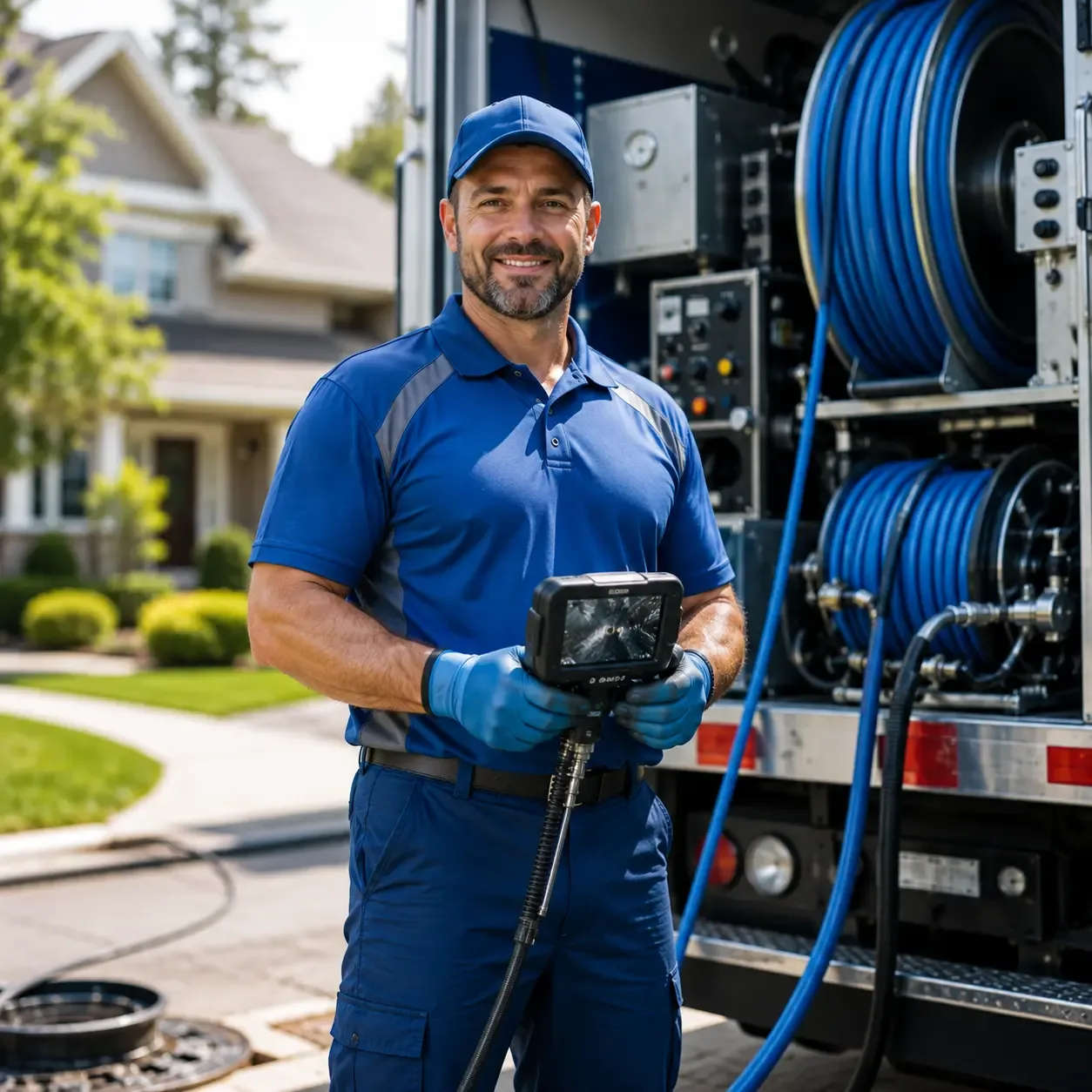 Local outdoor drain cleaning specialists in Woodbury, MN